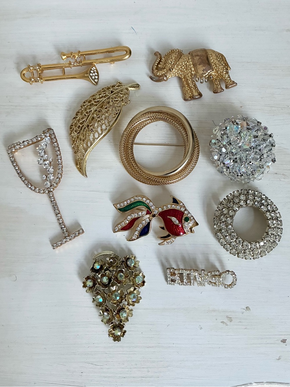 Brooch Collection Vintage